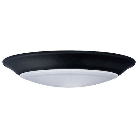 Nuvo 7-Inch LED Disk Light - 5-CCT Selectable 27K/3K/35K/4K/5K - Black Finish 62/1804